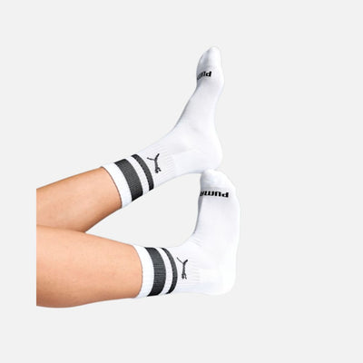 Puma Heritage Striped Short Crew Socks Pack of 3