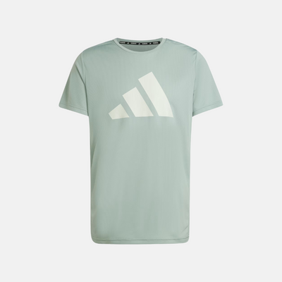 Adidas Run It Tee – Silver Green