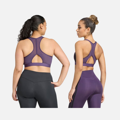 Adidas Powerreact Train Medium-Support 3-Stripes Bra