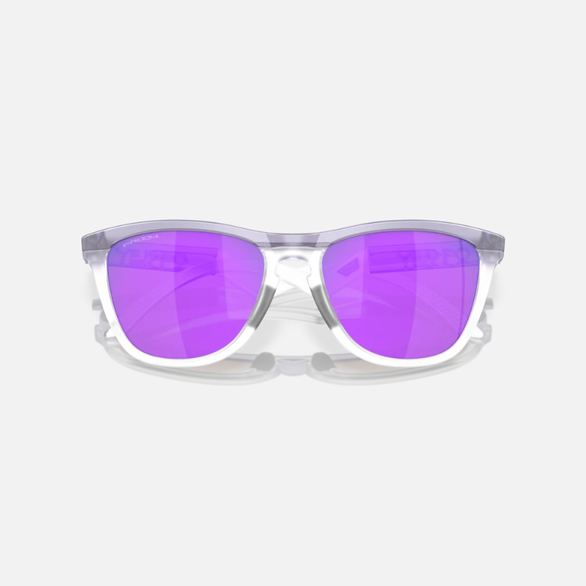 Oakley Frogskins Hybrid Sunglasses Matte trans Lilac Prizm Violet