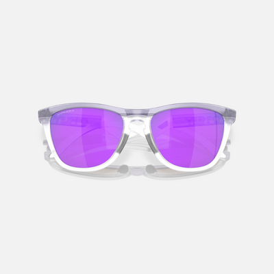 Oakley Frogskins Hybrid Sunglasses Matte trans Lilac Prizm Violet