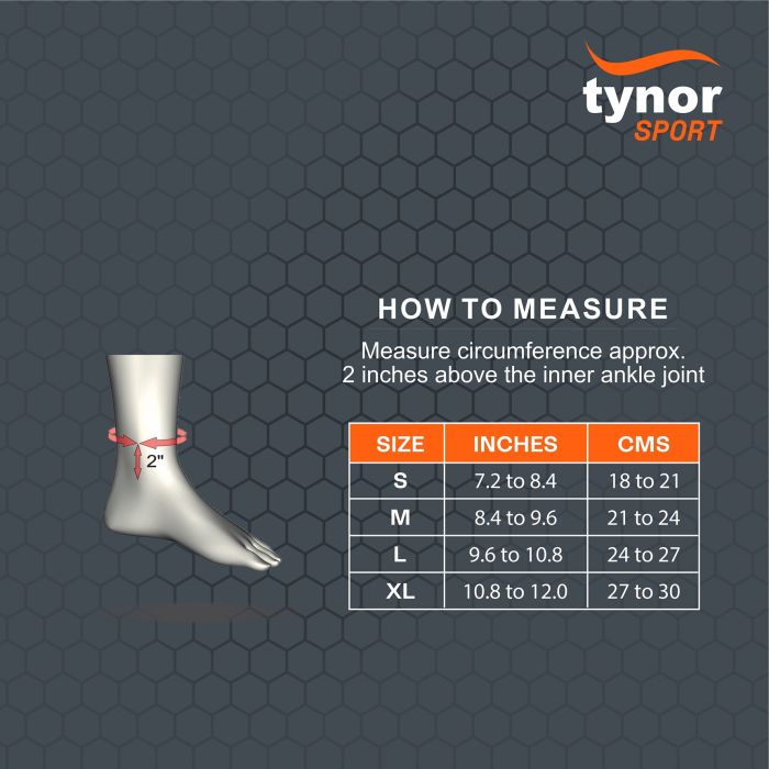 Tynor Ankle Support Air Pro -Green