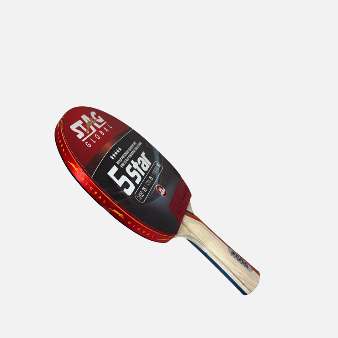 STAG GLOBAL 5 Star Table Tennis (T.T) Racket