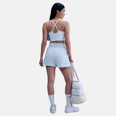 Nike Sportswear Phoenix Fleece Women's High Waist Shorts – Blue Tint/Sail