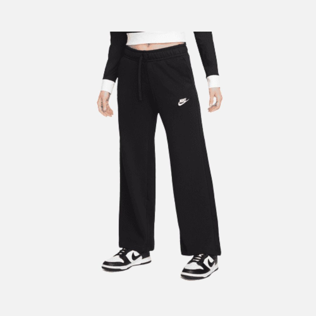 Nike Sportswear Club Fleece Women's Mid-Rise Wide-Leg Tracksuit Bottoms