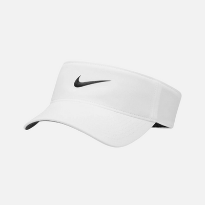 Nike Dri-FIT Ace Swoosh Visor - White/Anthracite/Black