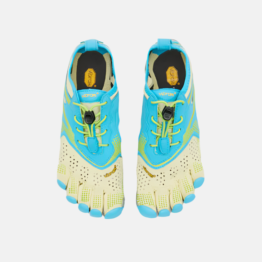 Vibram V-Run Women's Barefoot Running Footwear -Lime/Blue