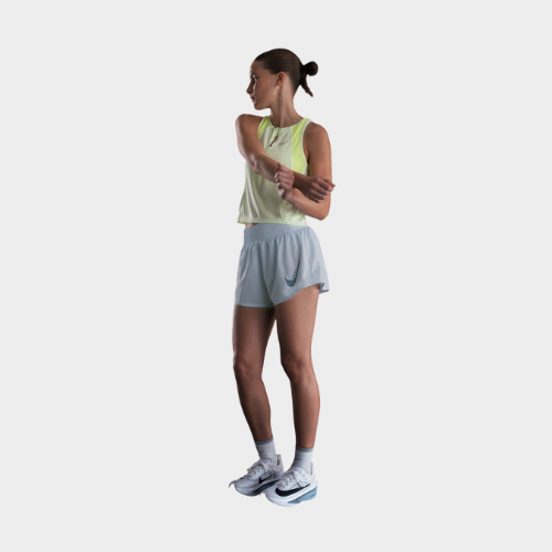 Nike One Women's Dri-FIT Mid-Rise Running Shorts with Underwear Liner