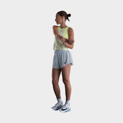Nike One Women's Dri-FIT Mid-Rise Running Shorts with Underwear Liner