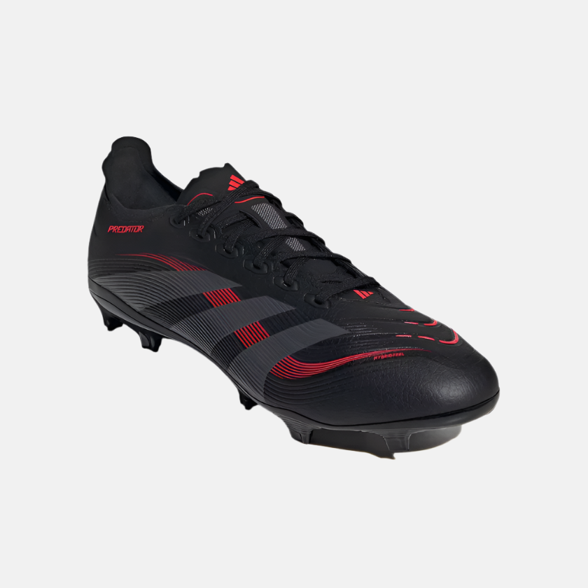 Adidas Predator League Firm Multi-Ground Unisex Football Shoes -Core Black/Grey Four/Lucid Red