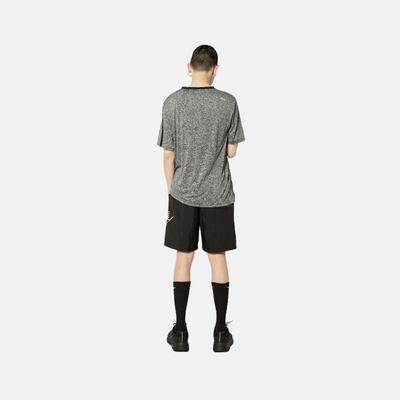 Nike Dri-FIT Rise 365 Men's Short-Sleeve Running Top -Black/Gray
