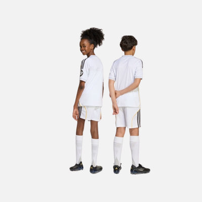 Adidas Real Madrid 25/26 Home Shorts Kids white