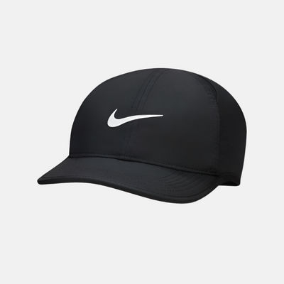 Nike Dri-FIT Club Kid's Unstructured Feather light Cap -Black/White