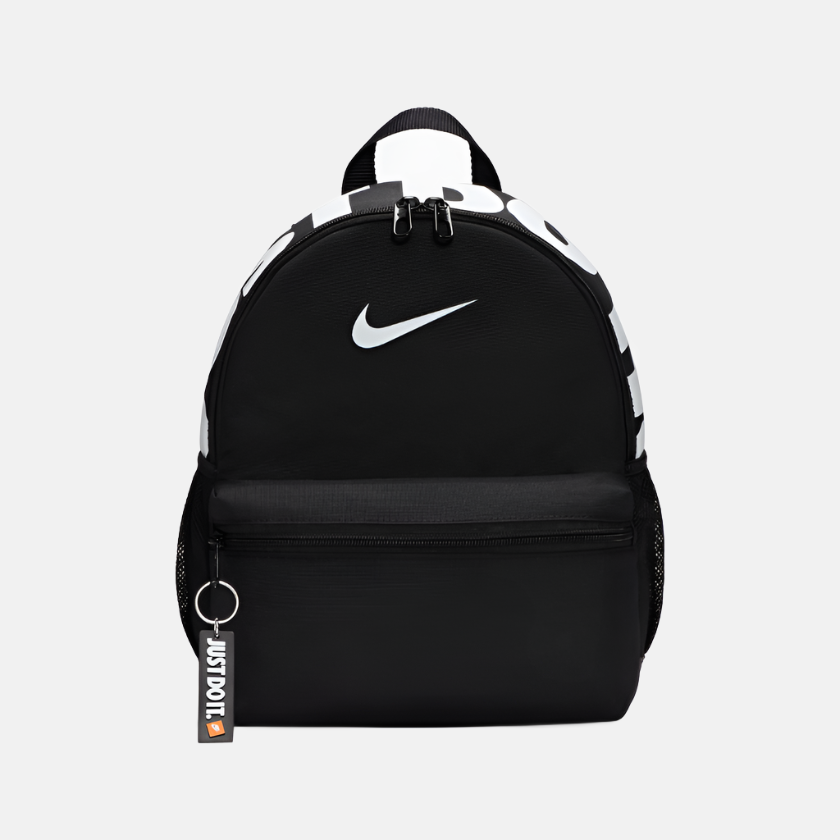 Nike Brasilia JDI Kids' Mini Backpack (11L) -Black/Black/White
