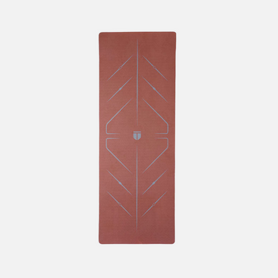 Core Yoga Mat-Black/gold-Grey/brick-Brick-Grey
