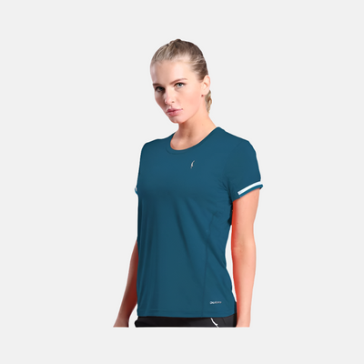 Dive Luminate Women's Running T-shirt -Dark Teal