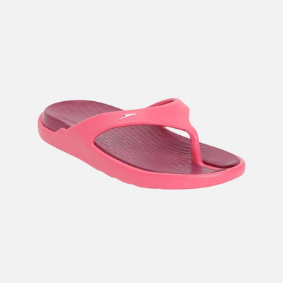 Speedo Women's Dual Colour Flip Flops - Deep Plum & Cinder Rose