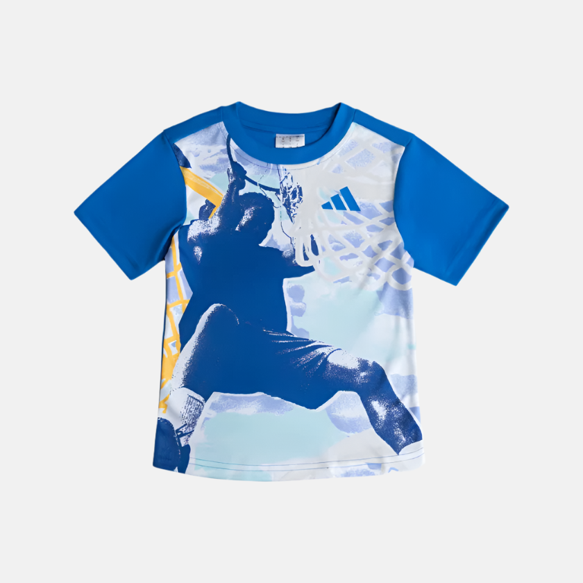 Adidas Sub Graphic Kids Girl T-shirt (5-15year) -Bright Royal