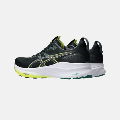 ASICS GEL-KAYANO 32 Men’s Running Shoes - Black/Jasper Green
