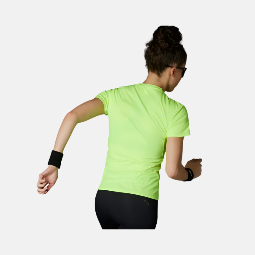 Adidas Adizero Essential Women' Running T-shirt -Lucid Lemon