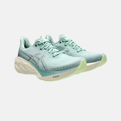 ASICS NOVABLAST 4 Men's Running Shoes - Light Celadon/Blue Expanse