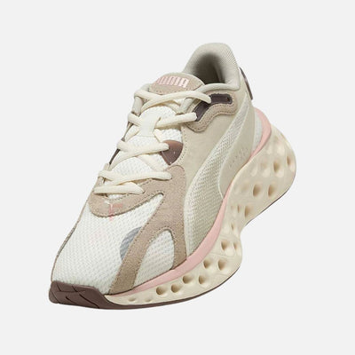 PUMA SOFTRIDE FREQUENCE WNS BEIGE WOMEN'S RUNNING SHOES