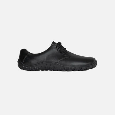 BAER URBN Leder Executive unisex Barefoot Shoes- Black