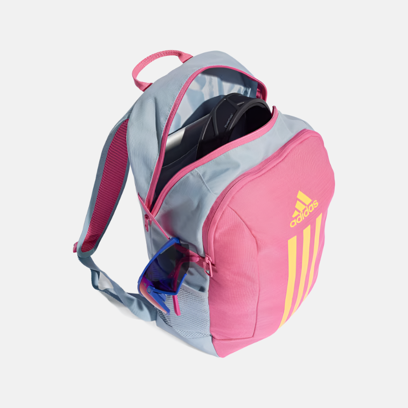 Adidas Power Kids Unisex Training Backpack Wonder Blue Pulse Magenta Gambol