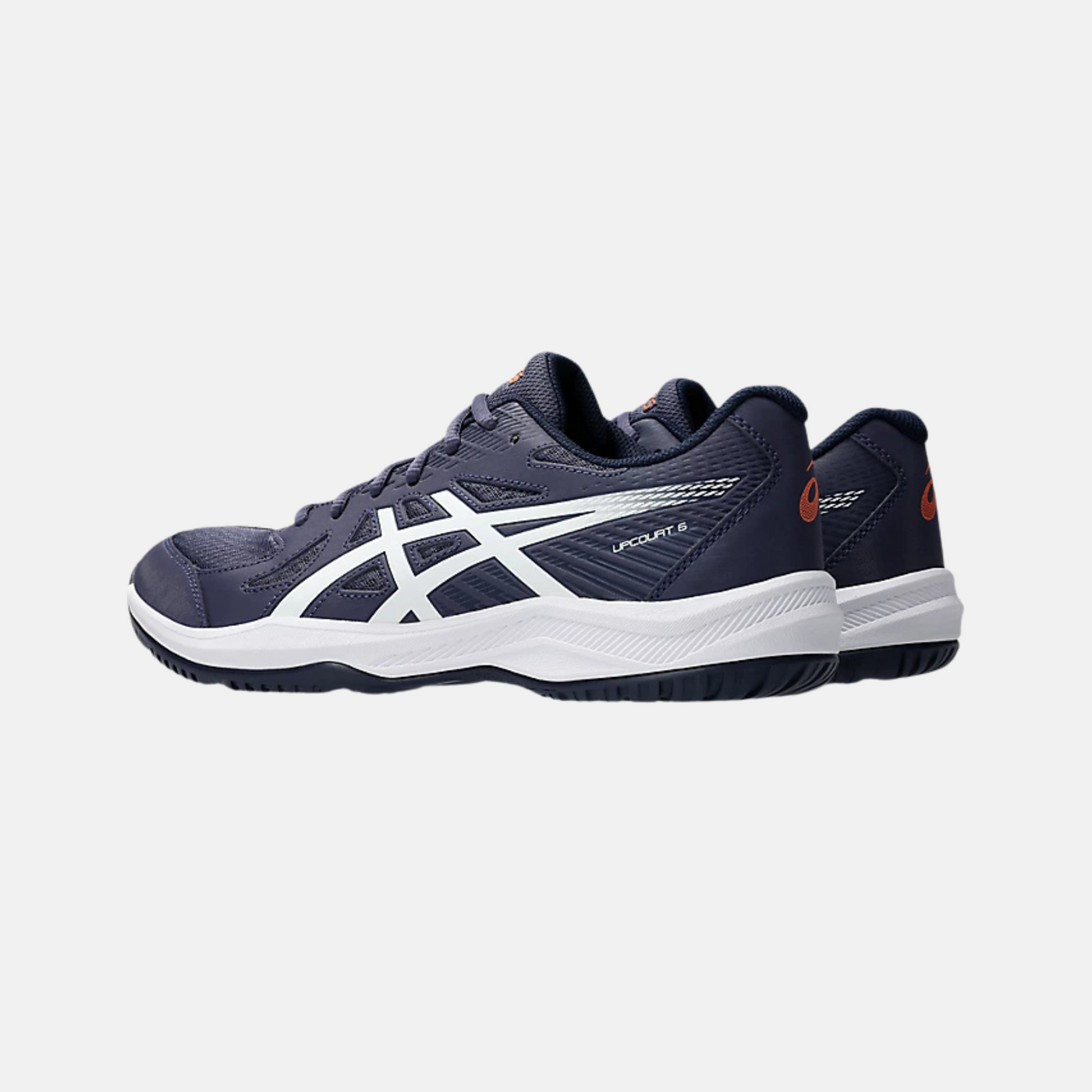 Asics UPCOURT 6 Men’s indoor Shoes – Indigo Fog/White
