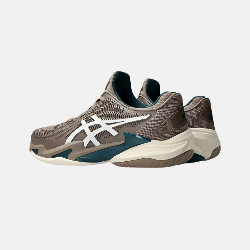 Asics Court FF 3 Men's Tennis Shoes -Taupe Grey/White