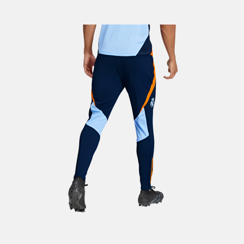 Adidas Real Madrid Tiro 24 Competition Men's Football Pants - Team Navy Blue 2/Crew Orange/Glow Blue