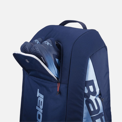 BABOLAT RH12 PURE DRIVE 11TH 136 TENNIS KIT BAG GREEN BLUE