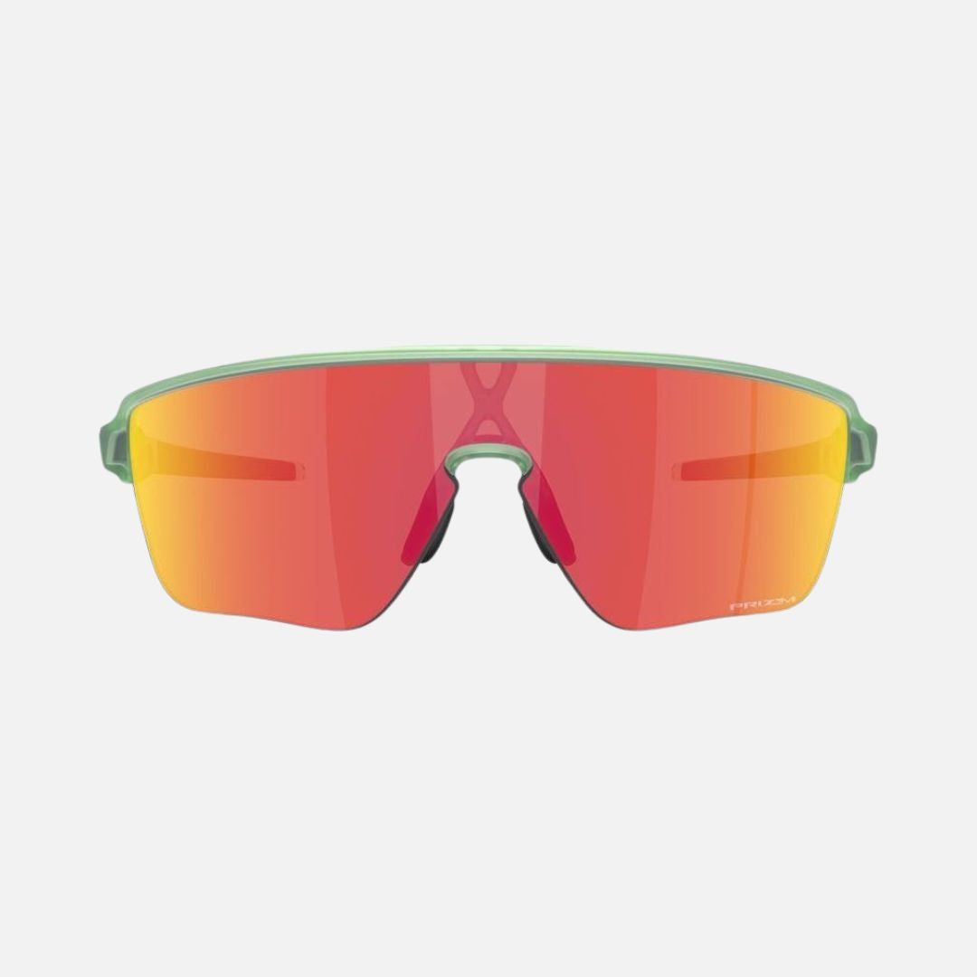 Oakley Corridor SQ Sunglasses Matte Transparent Jade/Prizm Ruby Lenses