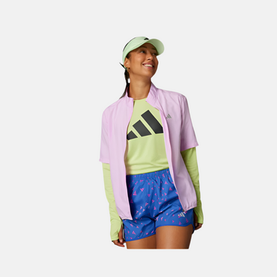 Adidas Run It Aeroready Women's Running Shorts -Semi Lucid Blue