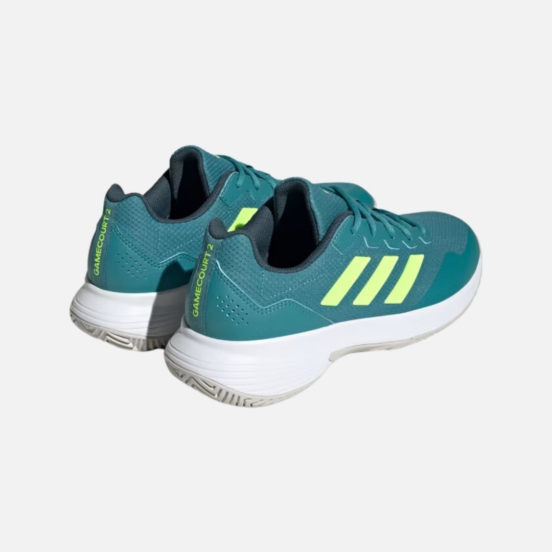 Adidas Gamecourt 2.0 Men's Tennis Shoes -Arctic Fusion/Lucid Lemon/Clo –  Gambol