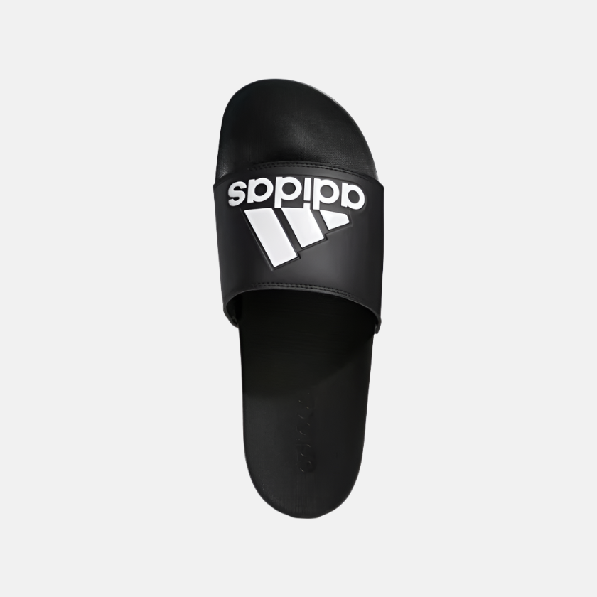 Adidas Adilette Comfort Unisex Slides -Core Black/Cloud White/Core Black