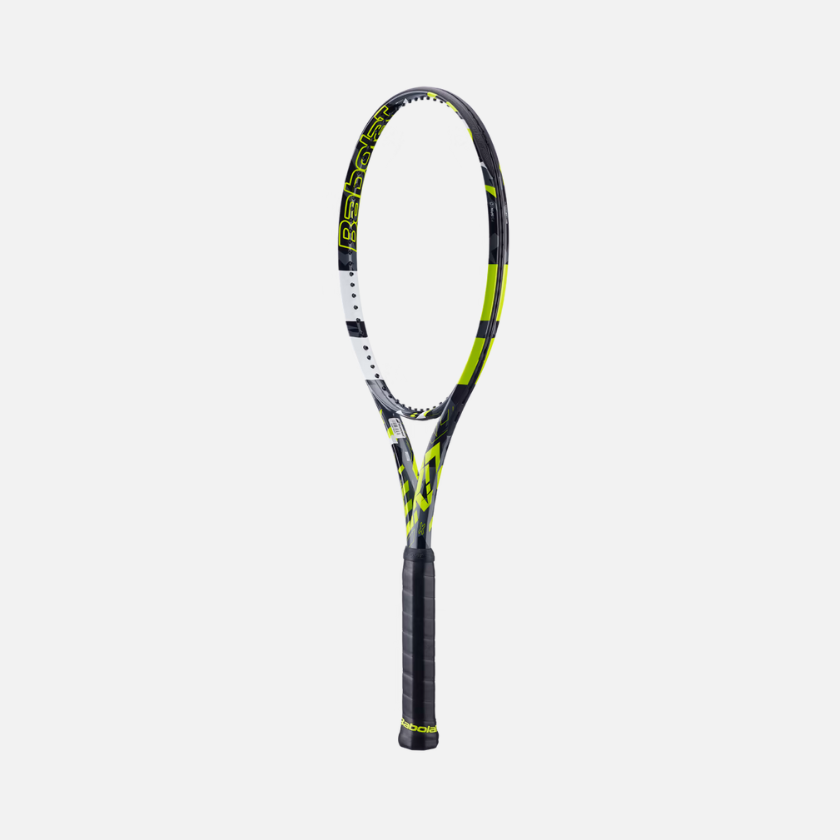 Babolat Pure Aero+Unstrung Tennis Racquet -Gray/Yellow/White