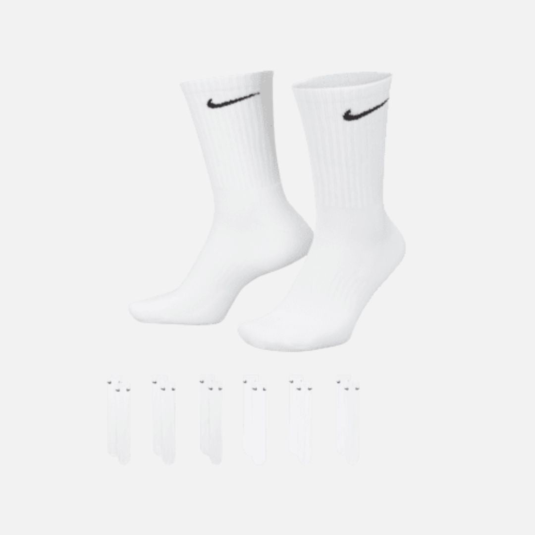 Nike Everyday Cushioned Training Crew Socks (6 Pairs)