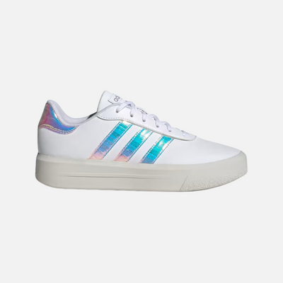 Adidas Court Platform Women's Shoes -Cloud White/Almost Pink/Crystal White