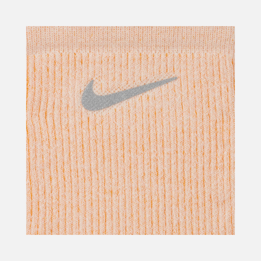 Nike Dri-FIT Trail-Running Crew Socks -Phantom/Vivid Orange/Monarch