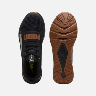 Puma Prospect Unisex Training Shoes -Black/Teak/Putty/Lime Pow