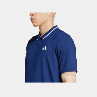 Adidas Club Tennis Climacool Piqué Men's Polo TShirt - Blue