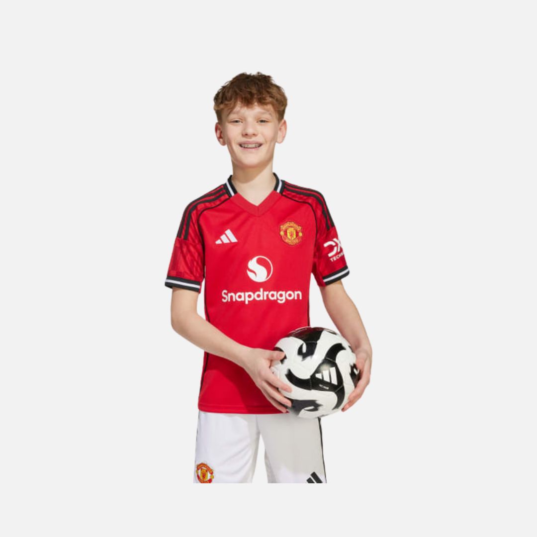 Adidas Manchester United 25/26 Home Jersey Kids Mufc Red
