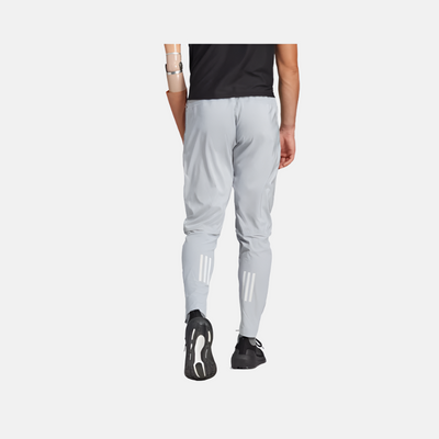 Adidas Own The Run Men's Running Pants -Halo Silver