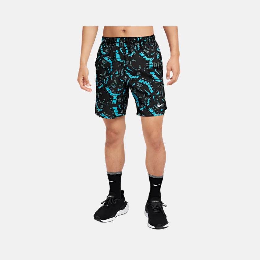 Nike Challenger 7" Dri-FIT Unlined Men's Versatile Shorts -Black/Dusty Cactus/Black/White