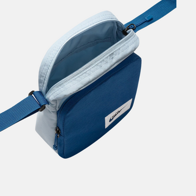 Nike Heritage Crossbody Bag 4L – Light Harmony Blue/Court Blue