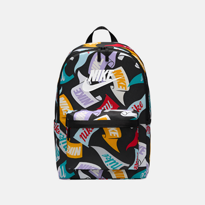 Nike Heritage Backpack (25L) -Black/Black/White