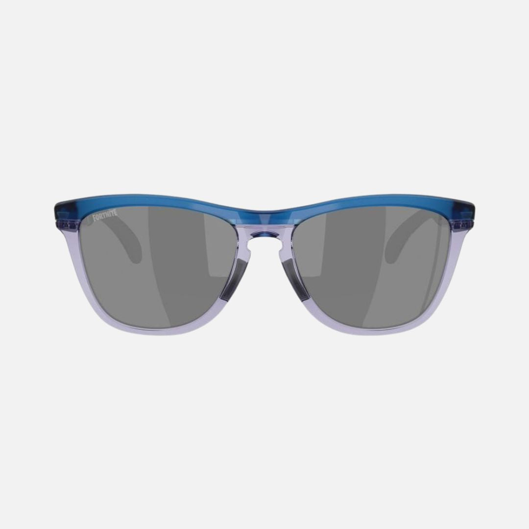 Oakley Frogskins Range Sunglasses Matte Transparent Blue/Prizm Black Lenses