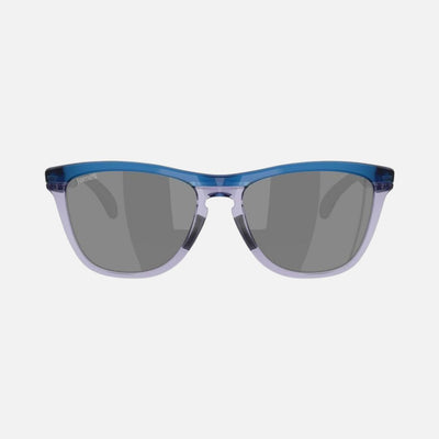 Oakley Frogskins Range Sunglasses Matte Transparent Blue/Prizm Black Lenses