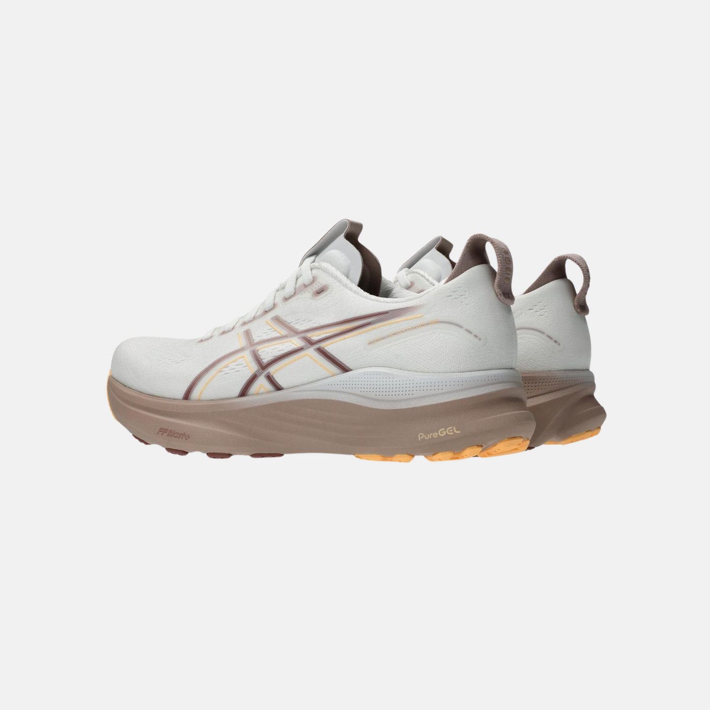 ASICS GEL-KAYANO™ 32  Women's Running Shoes - White/Orange Glow